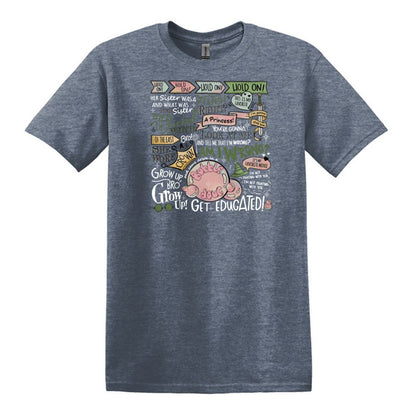 NECESITO UNA ENORME margarita - camiseta suave