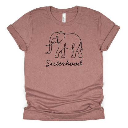 Sisterhood of the Elephants - BELLA+CANVAS ® Unisex Jersey Short Sleeve Tee