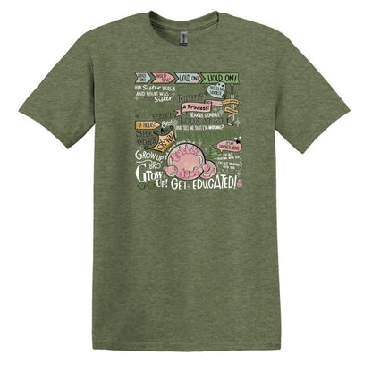 NECESITO UNA ENORME margarita - camiseta suave