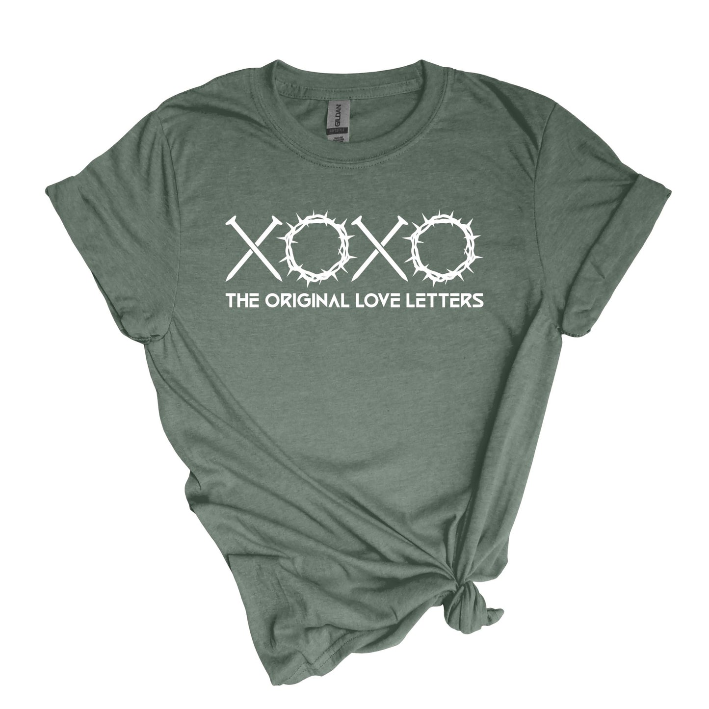 The Original Love Letters - XOXO - Adult Unisex Soft T-shirt
