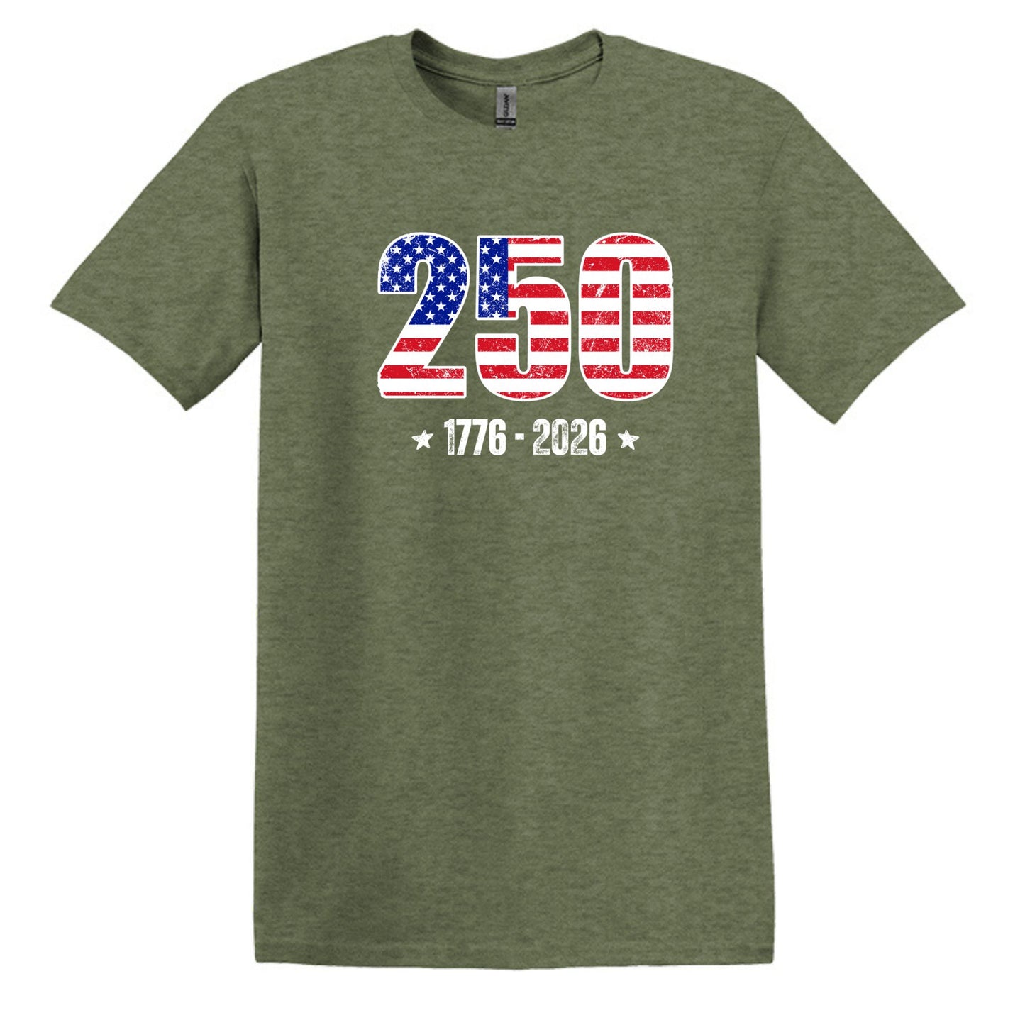 250 Anniversary Tee - 1776-2026 - Gildan Softstyle T-shirt