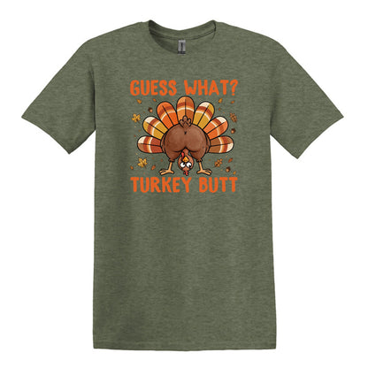 Guess What?  Turkey Butt! - Gildan Heavy Cotton Unisex T-shirt