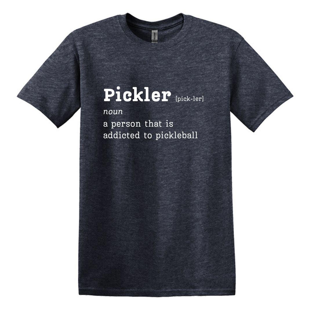 Pickleball T-Shirt - What is a Pickler? - Gildan Heavy Cotton