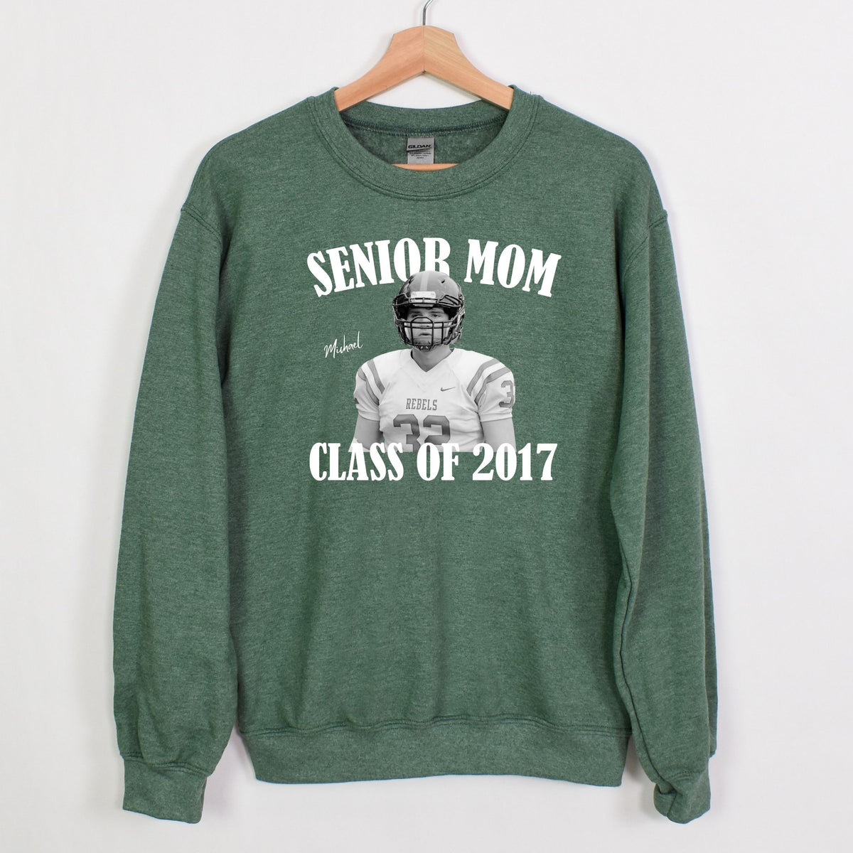 Senior Night Family Sweatshirts - Gildan Crewneck - Fully Customizable!