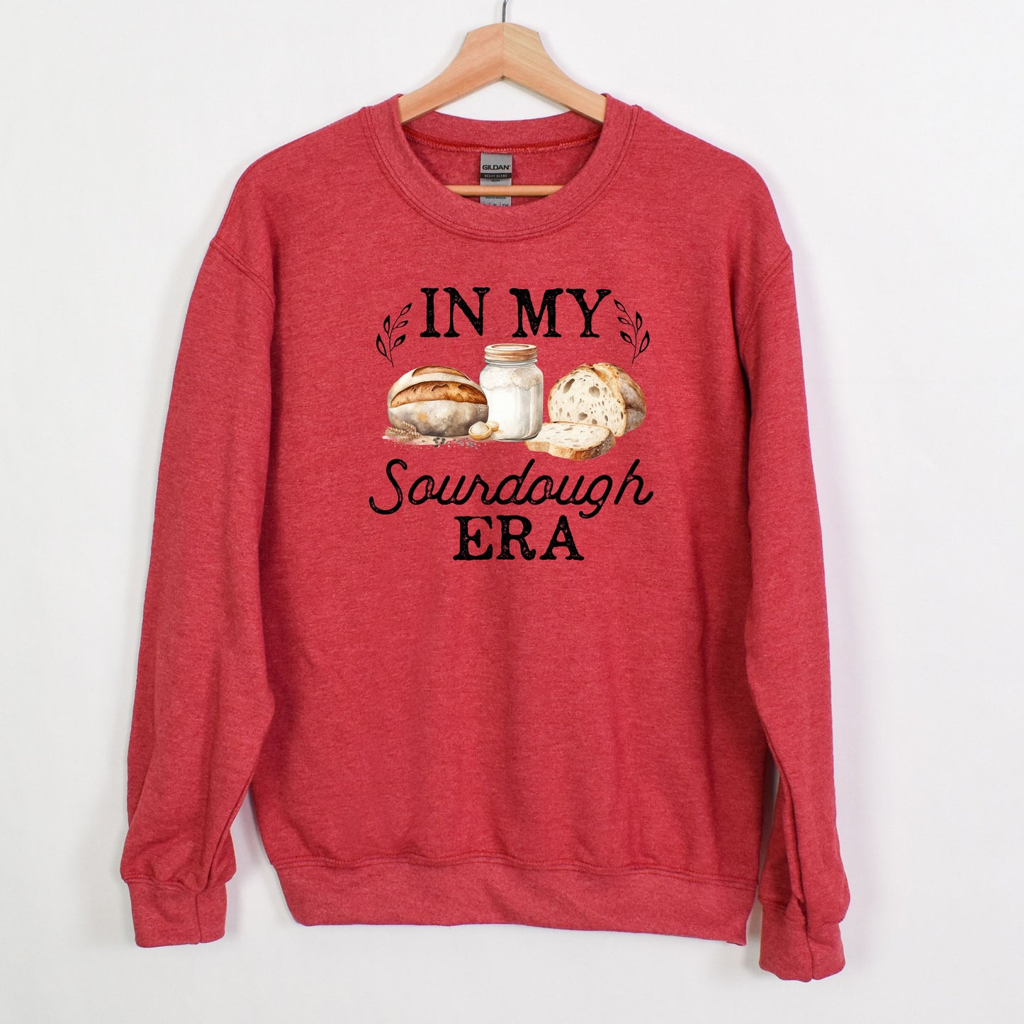 In My Sourdough Era - Gildan Heavy Cotton Crewneck Sweatshirt