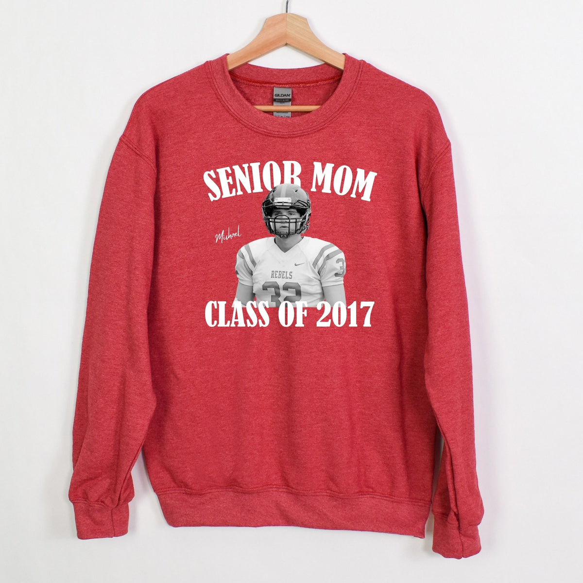 Senior Night Family Sweatshirts - Gildan Crewneck - Fully Customizable!