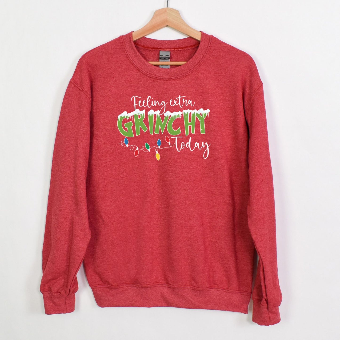 Feeling Extra Grinchy Today - Crewneck Sweatshirt