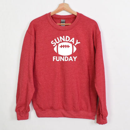 Sunday Funday - Sudadera con cuello redondo