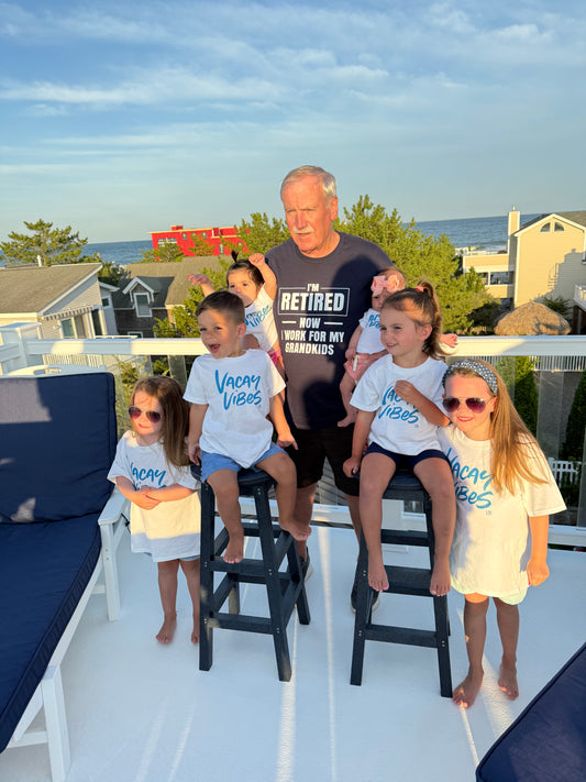 Vacay Vibes Matching Tees for the whole family! -  Customize with your trip location or date!