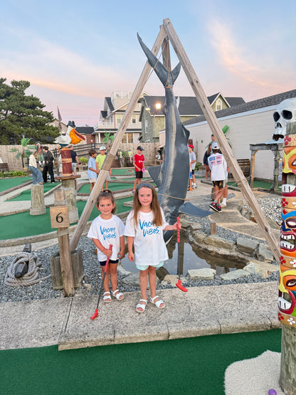 Vacay Vibes Matching Tees for the whole family! -  Customize with your trip location or date!