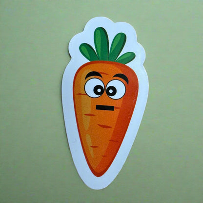 Creepy Carrot Die Cut Waterproof Stickers for Laptop, Phone, Water Bottles, etc.