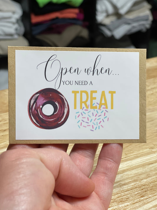 Open When...  - Thoughtful College Care Package Envelopes