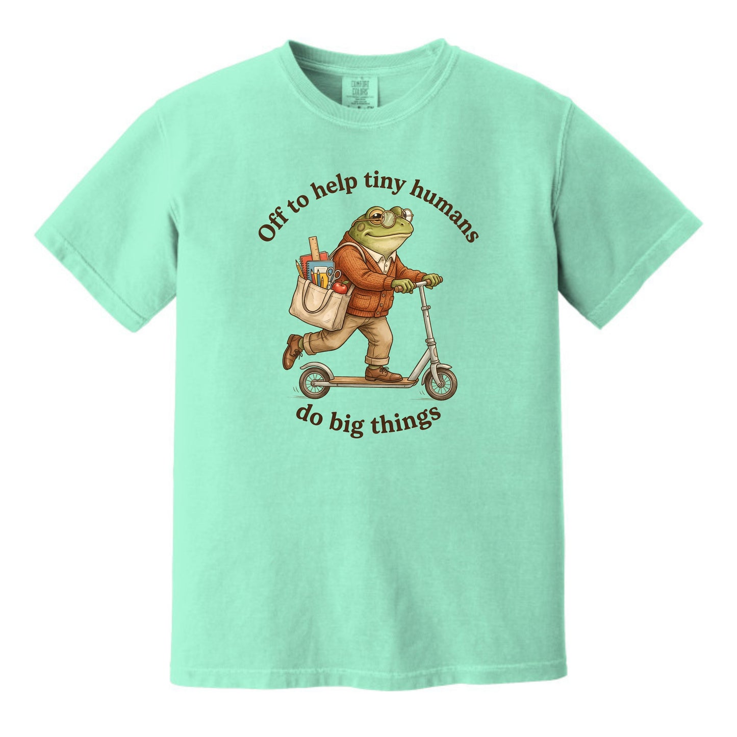 Off to Help Tiny Humans Do Big Things - Comfort Colors ® Heavyweight Ring Spun T-shirt