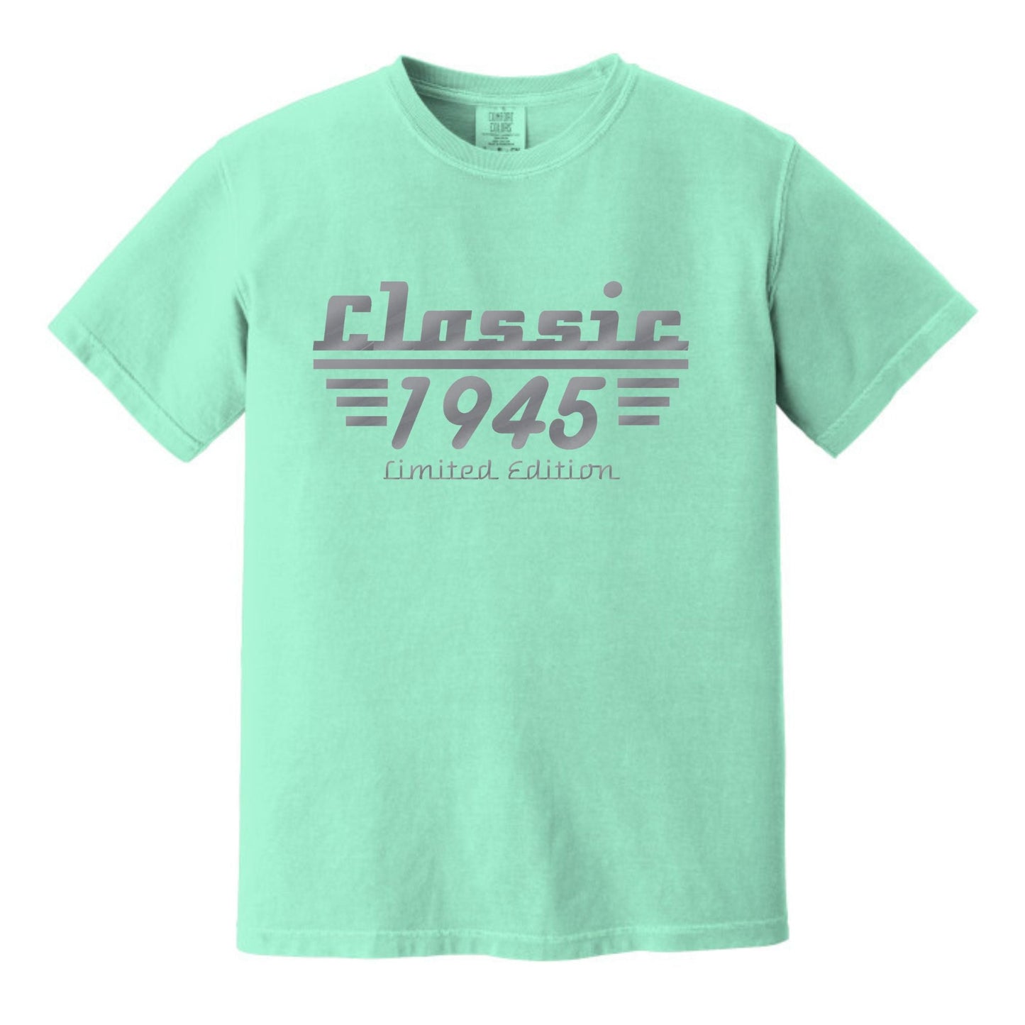 Classic Milestone Tee - Comfort Colors ® Heavyweight Ring Spun Tee - Customize with Birth Year!
