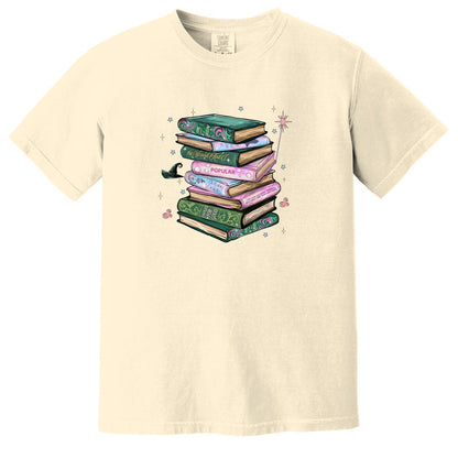 Wicked Songs on Book Bindings  - Comfort Colors ® Heavyweight Ring Spun Tee