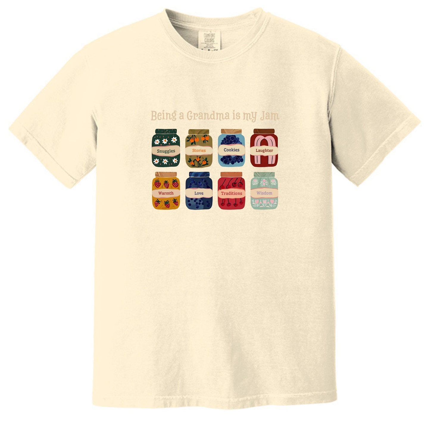 Being a Grandma is my Jam - Comfort Colors ® Heavyweight Ring Spun Tee