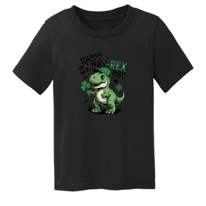 Happy St. Pat-Rex Day - Dinosaur Toddler T-shirt
