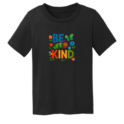 Be Kind - Colorful Caterpillar Toddler T-shirt