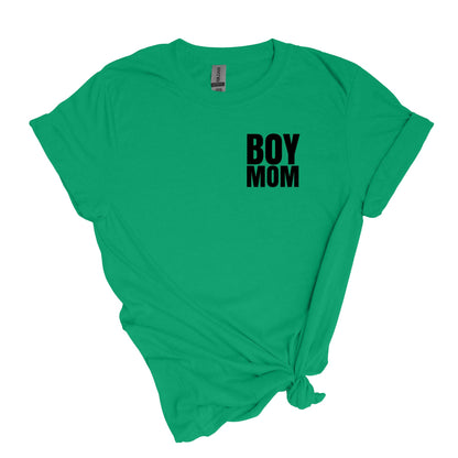 BOY MOM - Adult Soft-style T-shirt