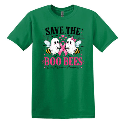 Save the Boo Bees - Breast Cancer Awareness - Gildan Softstyle T-shirt