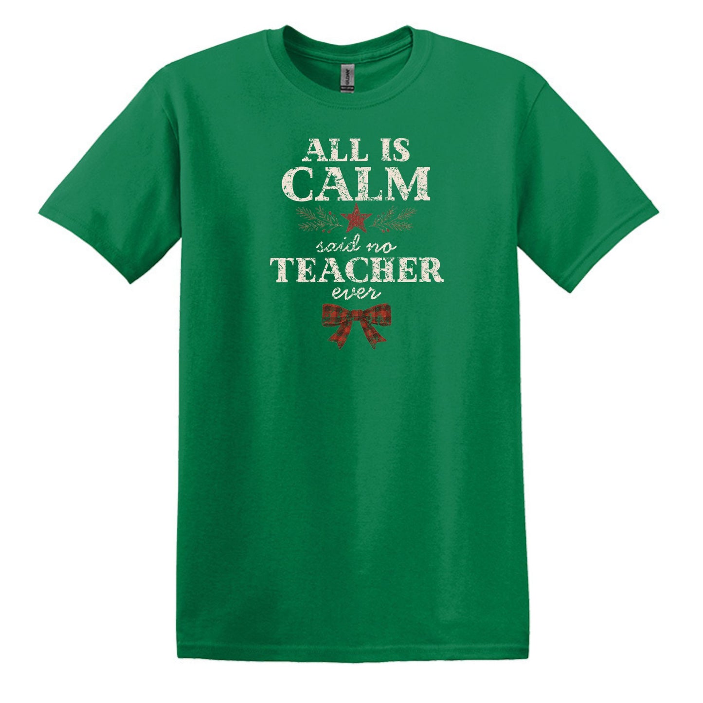 All is Calm...Said No Teacher EVER - Funny Tee or Sweatshirt