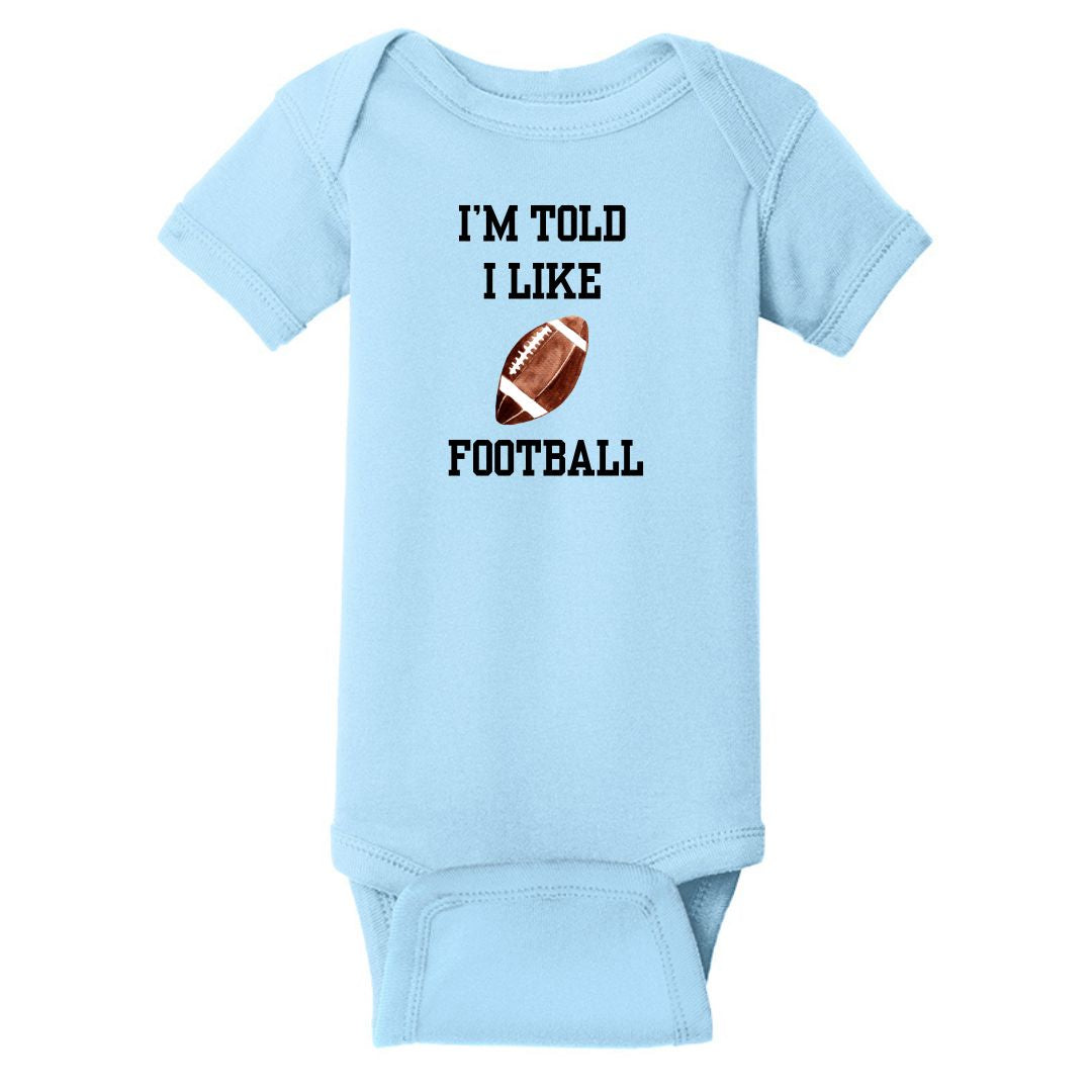 Mon 1er Superbowl ! T-shirt une pièce pour bébé