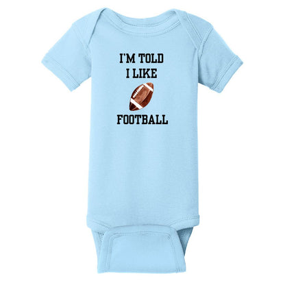 Mon 1er Superbowl ! T-shirt une pièce pour bébé