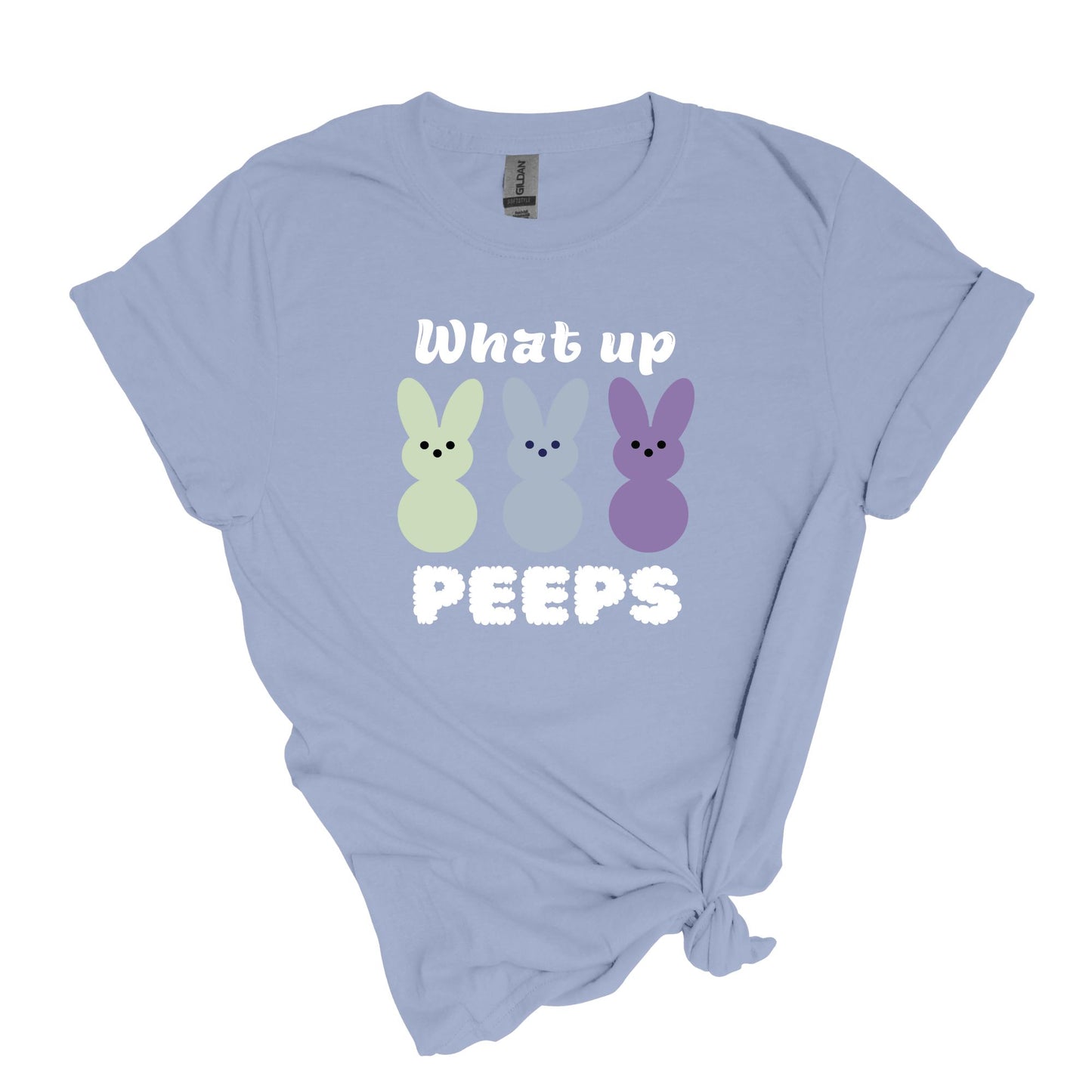 What up Peeps - Adult Unisex Soft T-Shirt