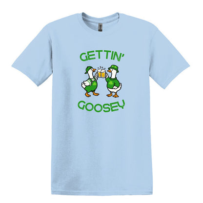 Gettin' Goosey - Fun Irish Heavy Cotton T-shirt