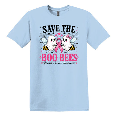 Save the Boo Bees - Breast Cancer Awareness - Gildan Softstyle T-shirt