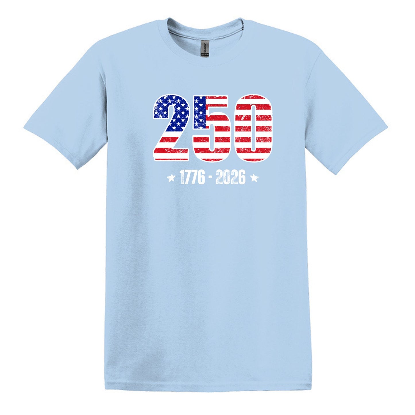 250 Anniversary Tee - 1776-2026 - Gildan Softstyle T-shirt