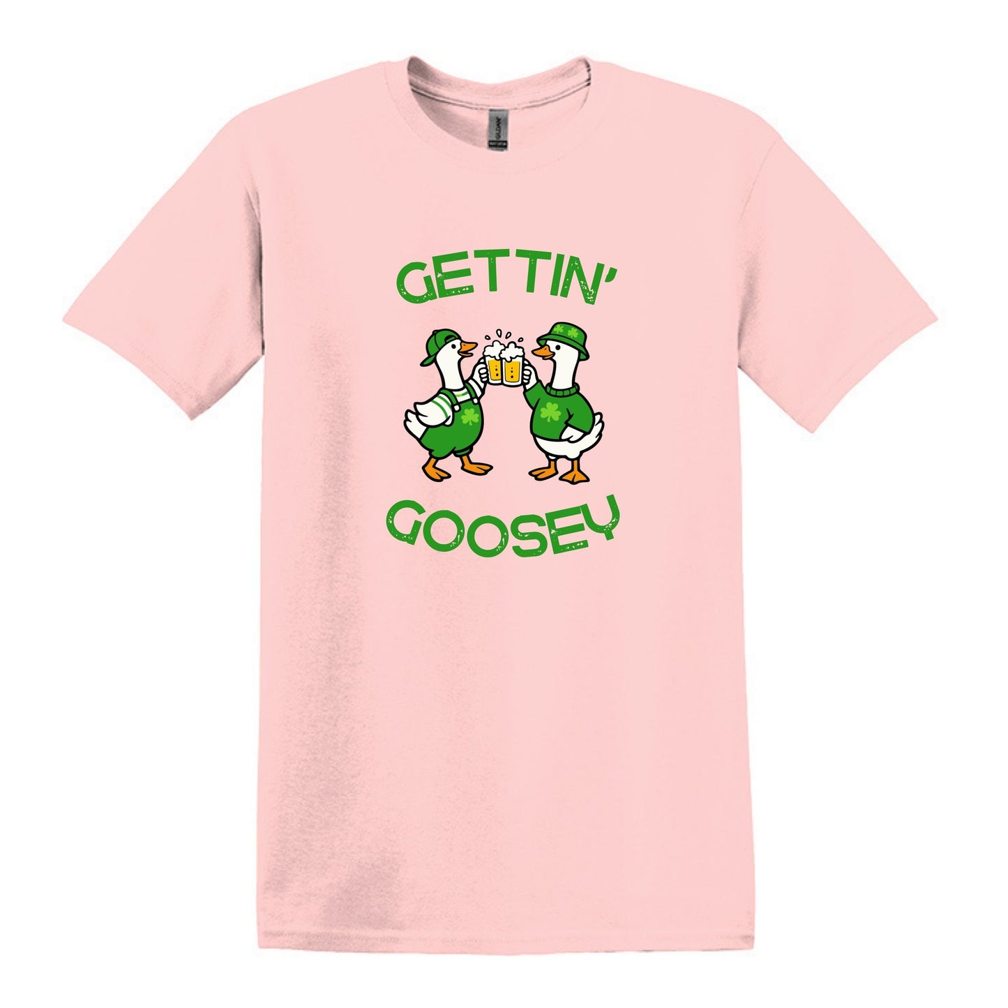 Gettin' Goosey - Fun Irish Heavy Cotton T-shirt