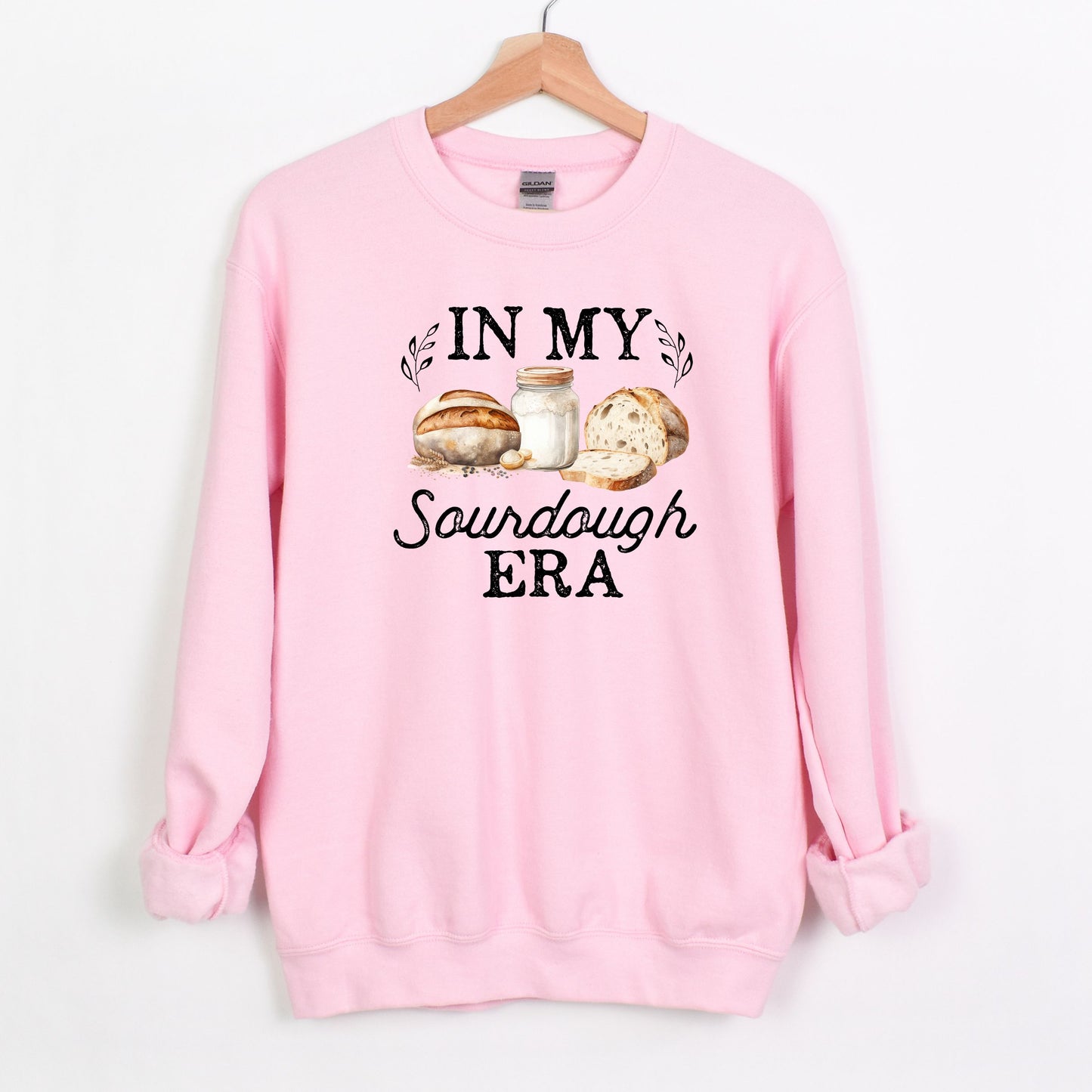 In My Sourdough Era - Gildan Heavy Cotton Crewneck Sweatshirt