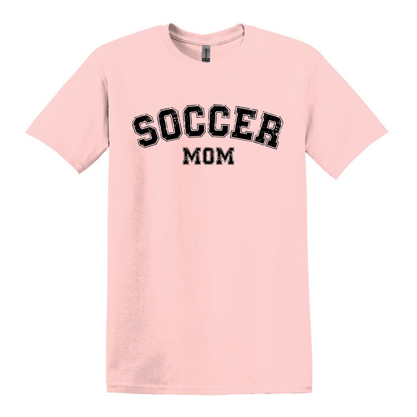 Soccer Mom / Dad - Distressed Athletic Artwork | Heavy Cotton Unisex T-shirt
