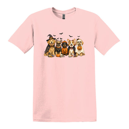 Halloween Pups -  Heavy Cotton Unisex T-shirt