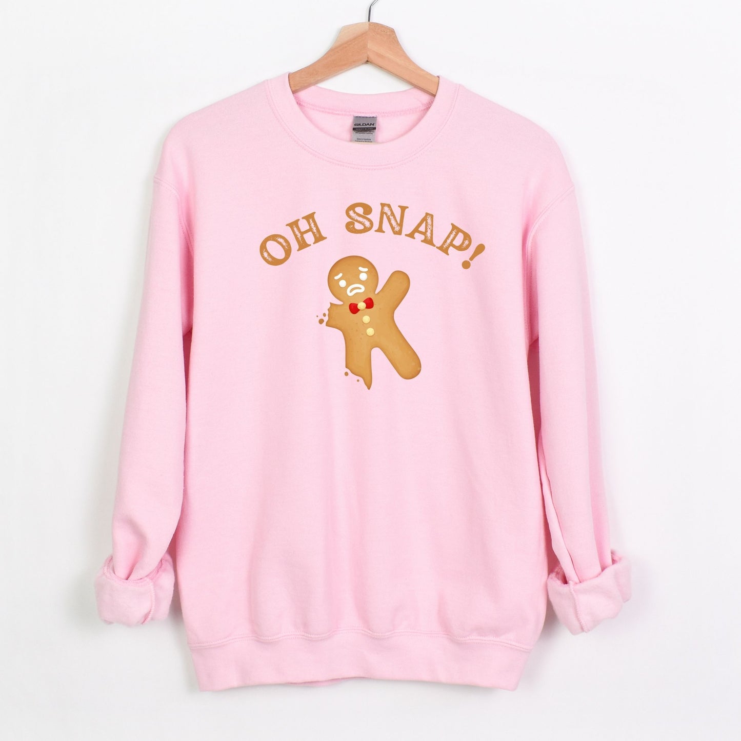 OH SNAP!  Fun and Festive Gingerbread Cookie Sweatshirt