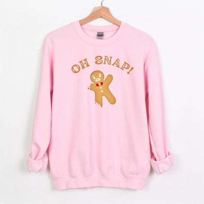 OH SNAP!  Fun and Festive Gingerbread Cookie Sweatshirt