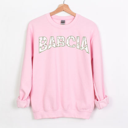 Tiny Flowers Heavy Blend Crewneck for Grandma - Choice of Name and Flowers