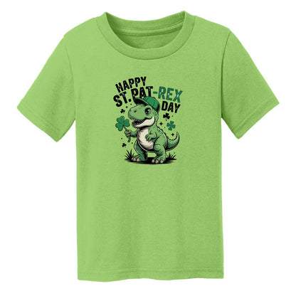 Happy St. Pat-Rex Day - Dinosaur Toddler T-shirt