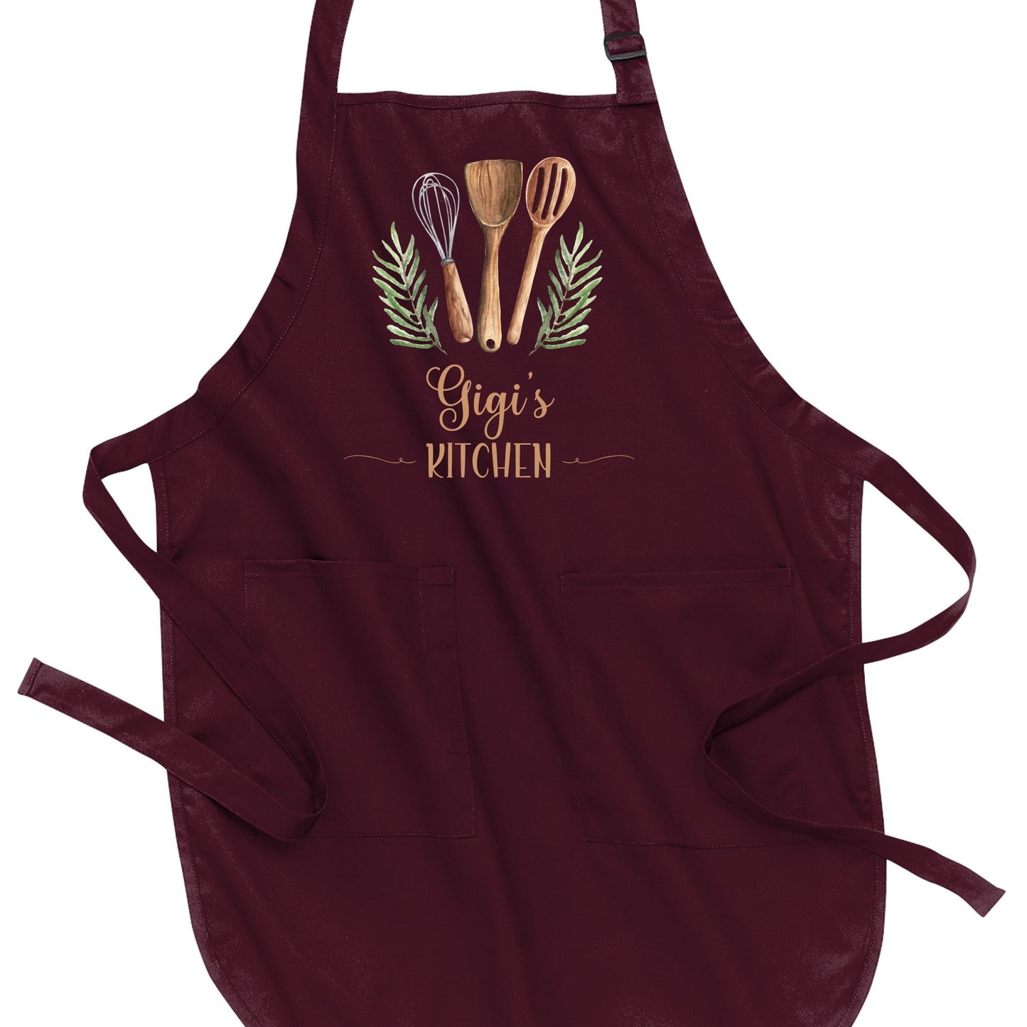 Personalized Kitchen Apron - Port Authority® Full-Length Apron with Pockets