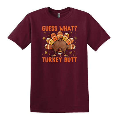 Guess What?  Turkey Butt! - Gildan Heavy Cotton Unisex T-shirt