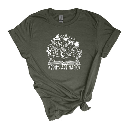 Books are Magic - Adult Soft-style T-shirt