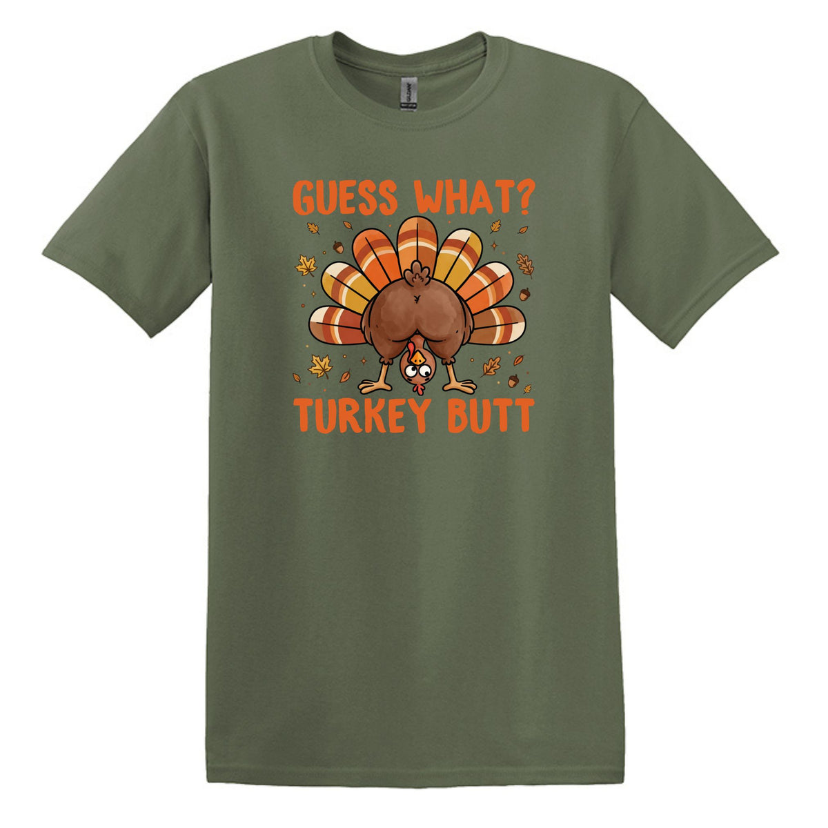 Guess What?  Turkey Butt! - Gildan Heavy Cotton Unisex T-shirt
