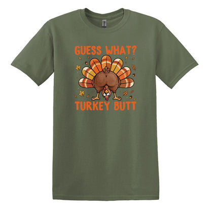 Guess What?  Turkey Butt! - Gildan Heavy Cotton Unisex T-shirt