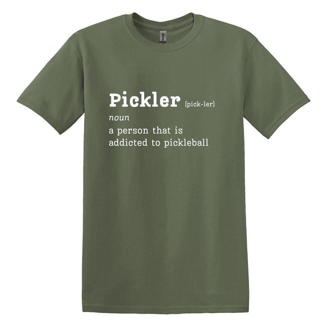 Pickleball T-Shirt - What is a Pickler? - Gildan Heavy Cotton