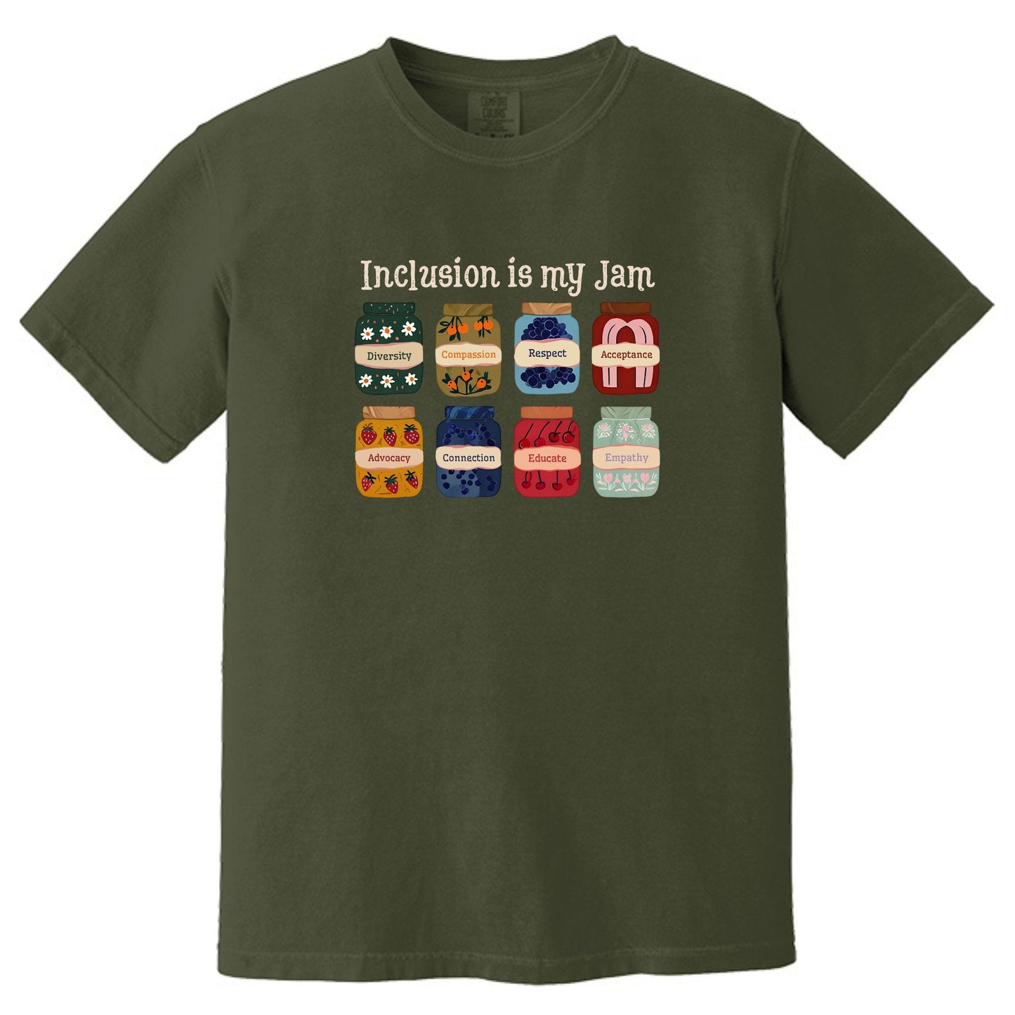 Inclusion is my Jam - Comfort Colors ® Heavyweight Ring Spun Tee