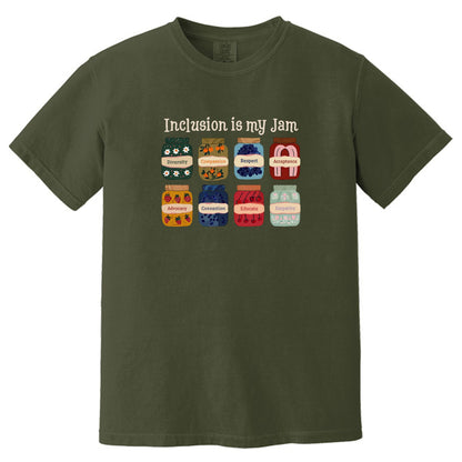 Inclusion is my Jam - Comfort Colors ® Heavyweight Ring Spun Tee