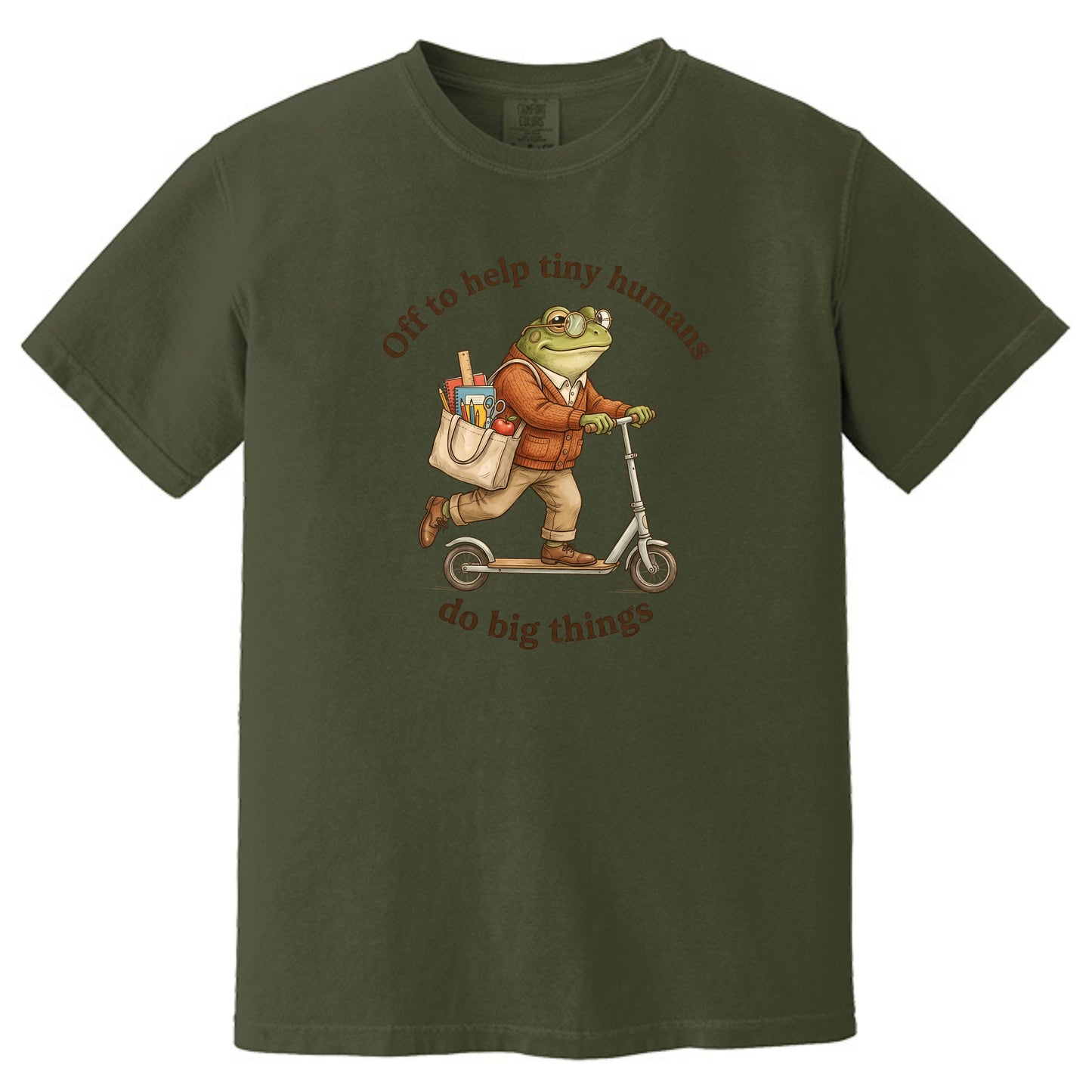 Off to Help Tiny Humans Do Big Things - Comfort Colors ® Heavyweight Ring Spun T-shirt