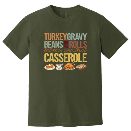 Turkey Gravy Beans and Rolls - Comfort Colors ® Heavyweight Ring Spun Tee