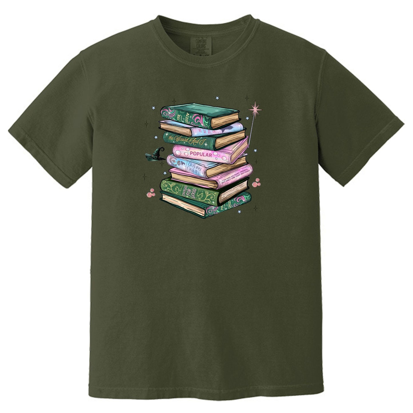 Wicked Songs on Book Bindings  - Comfort Colors ® Heavyweight Ring Spun Tee